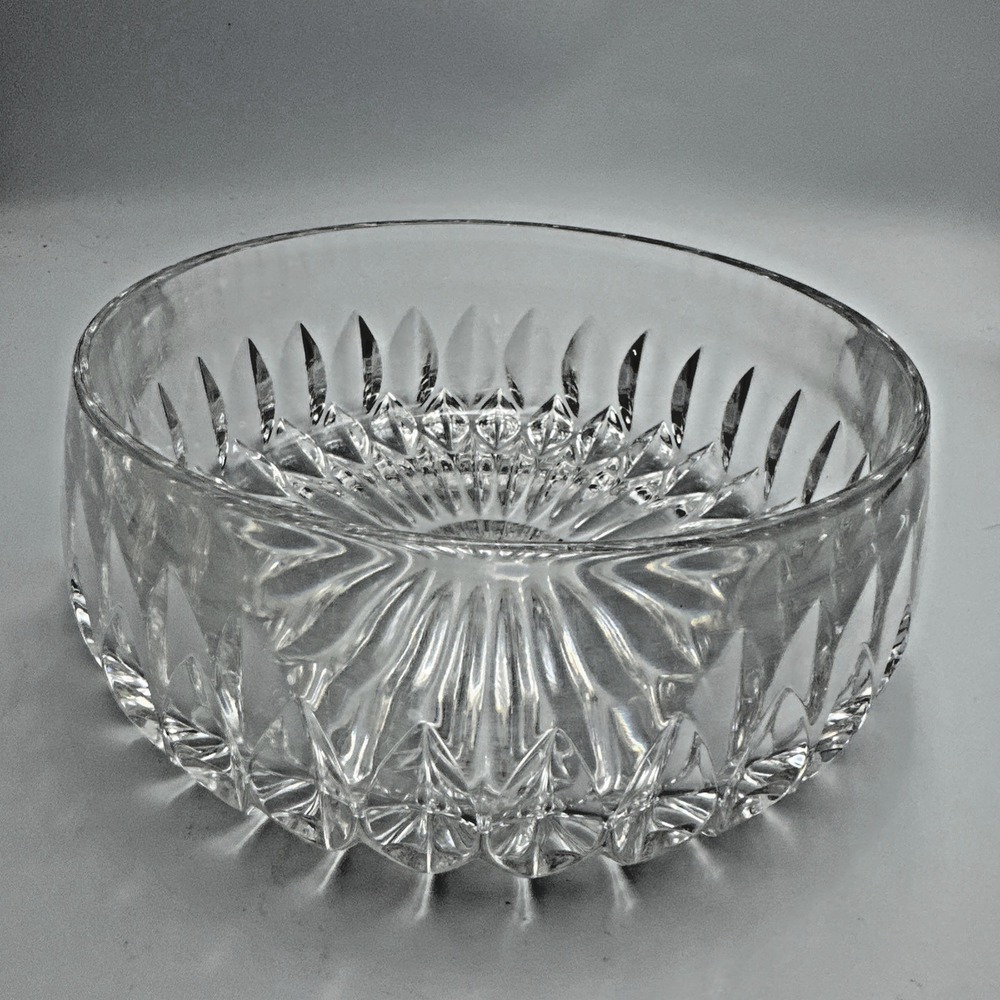 Vintage Centerpiece Crystal‎ Gorham Full Lead Crystal Bowl Germany Discontinued